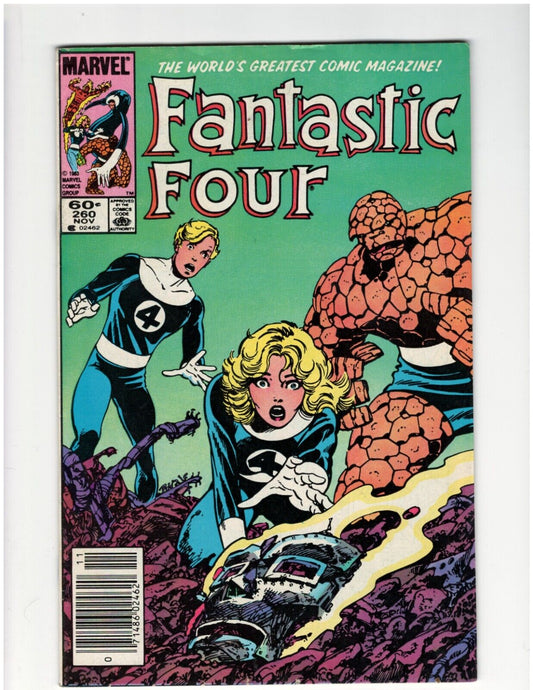 Fantastic Four#260 Marvel Comic Book John Byrne Doctor Doom The Thing Good Shape