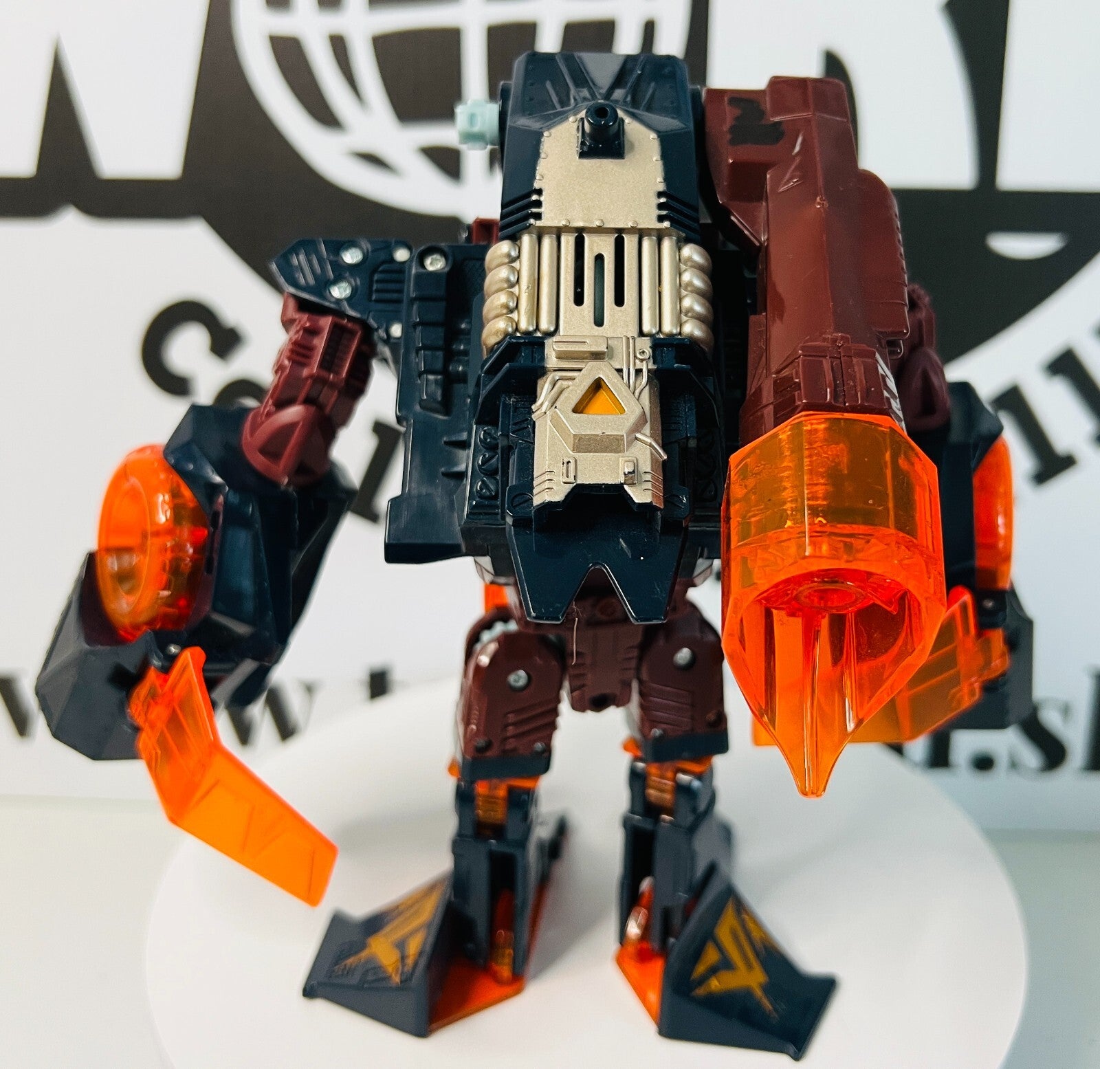 Transformers Dark Crumplezone Cybertron Decepticon Loose Not Complete Robot Toy
