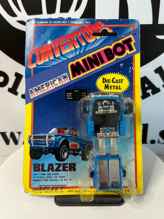 Convertors Minibot Robot Action Figure Transformers Blazer MOC Sealed Good Shape