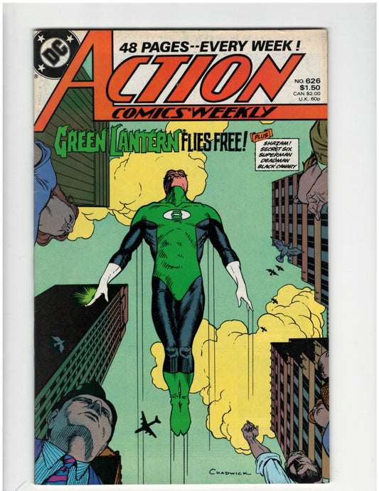 Action Comics #626 DC Comic Book Superman Man of Steel Krypto Good Condition