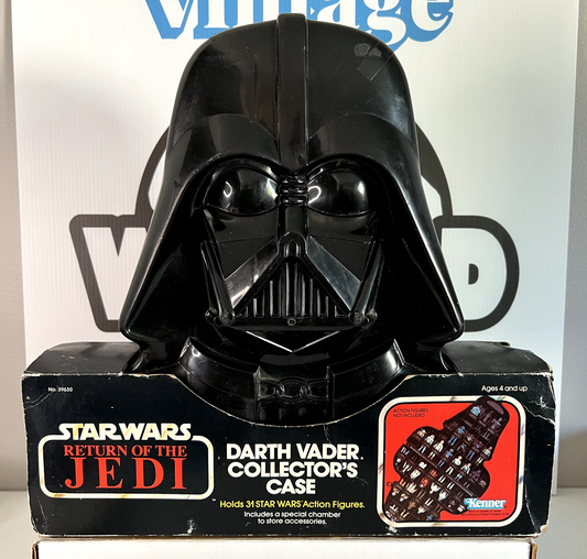 Star Wars Darth Vader Collector Carry Case Vintage Kenner ROTJ Factory Sealed GD