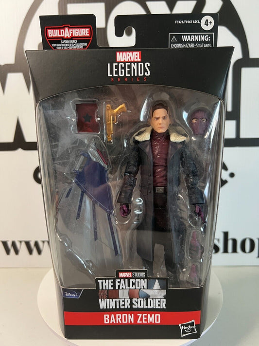 Marvel Legends Baron Zemo Winter Soldier Action Figure Sealed Good Condition