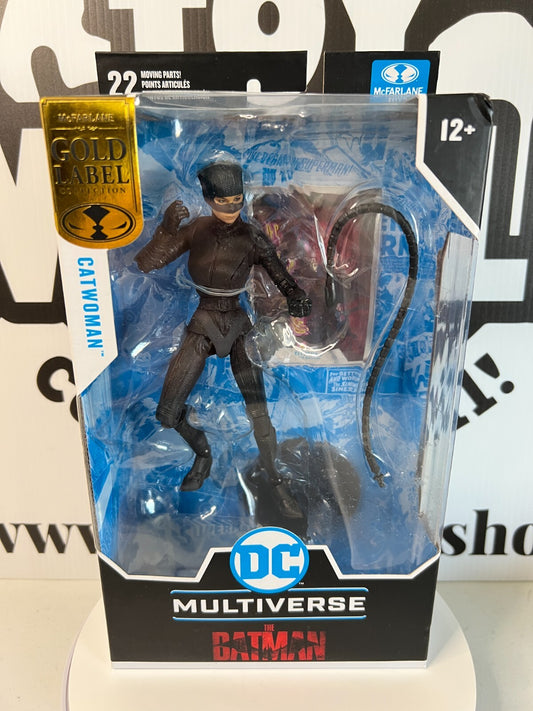 DC Multiverse McFarlane Toys The Batman Catwoman Gold Label Action Figure MIB