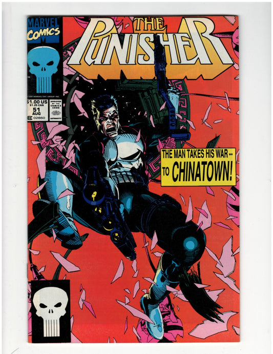 Punisher #51 Marvel Solo Series 1980s Comic Book Frank Castle Good Condition