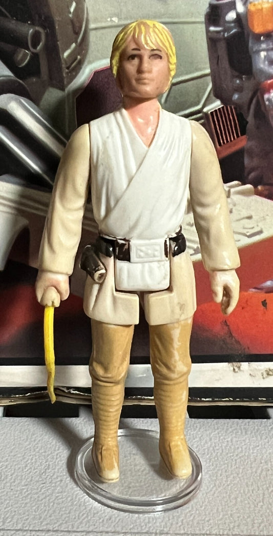 Star Wars Luke Skywalker Farmboy Loose Complete Vintage Kenner Poor/Fair Shape