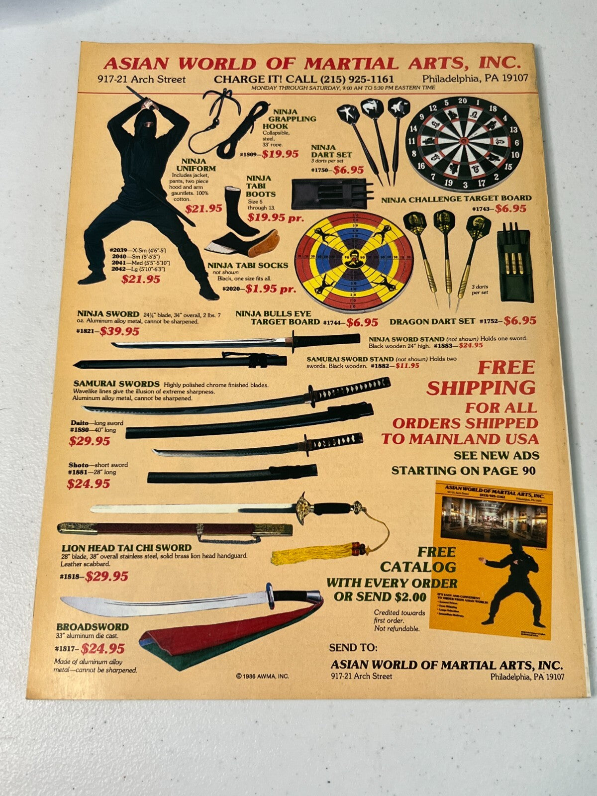 Bruce Lee Black Belt Magazine April 1987 Dragon Martial Arts MMA Good Condition