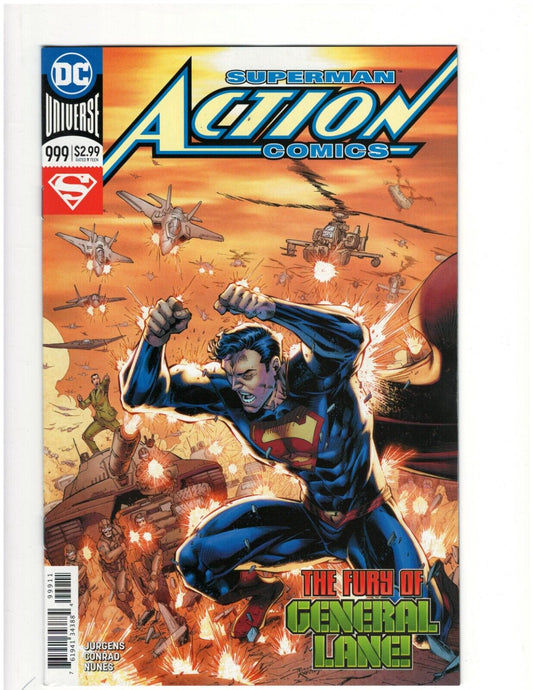 Action Comics #999 DC Comic Book Superman Man of Steel Krypto Very Good Shape