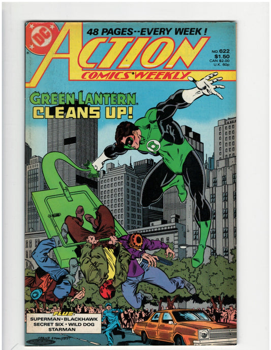 Action Comics #622 DC Comic Book Superman Man of Steel Krypto Good Condition