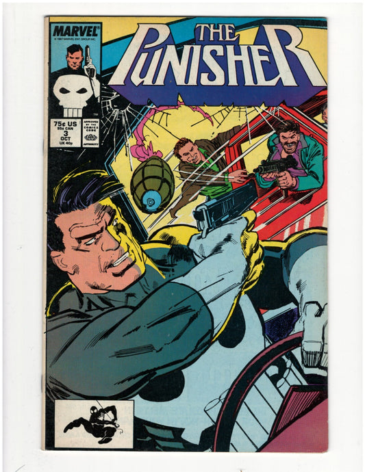 Punisher #3 Marvel Solo Series 1980s Comic Book Frank Castle Good Condition
