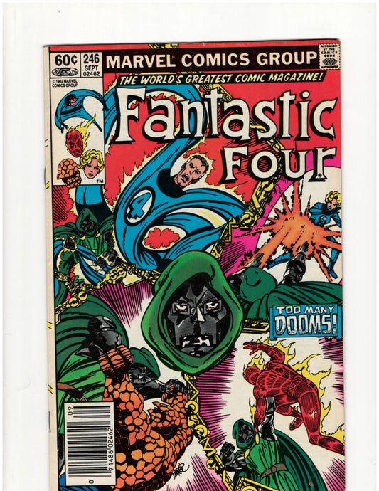 Fantastic Four#246 Marvel Comic Book John Byrne Doctor Doom The Thing Good Shape