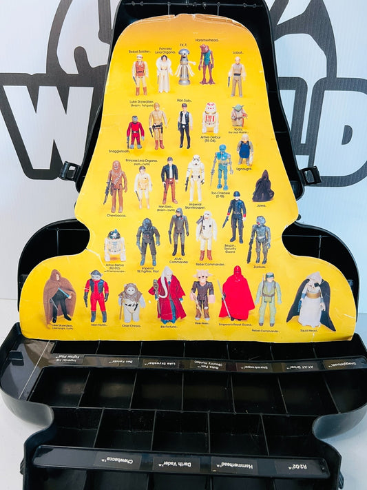 Star Wars Darth Vader Collector Case ROTJ Lily Ledy Burgundy Bib Insert Good