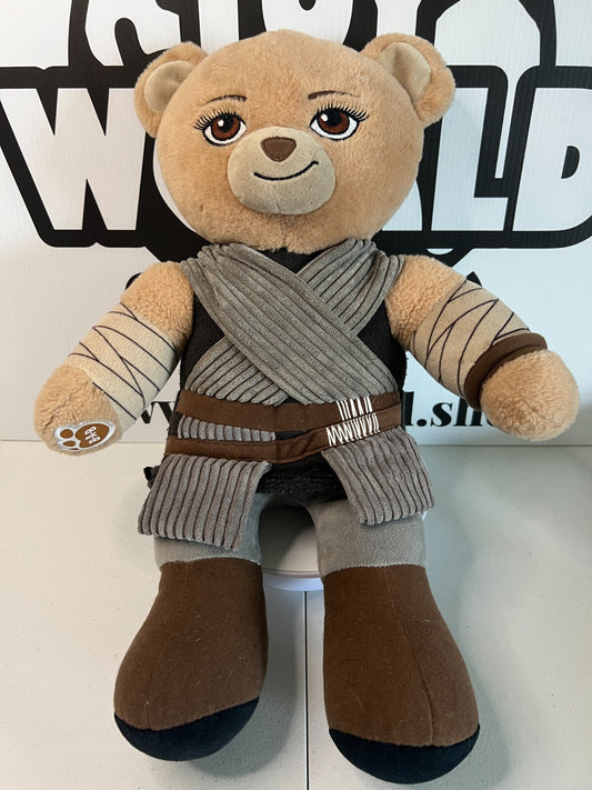 Star Wars Build A Bear Rey The Force Awakens Plush 16inch 2017 Retired Used Good