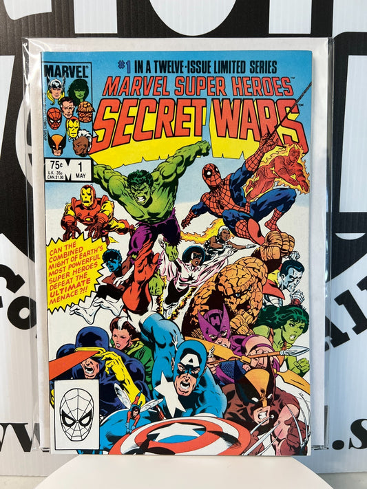 Secret Wars #1 Marvel Key Comic Book 1st Cameo App Beyonder Very Good/Fine Shape