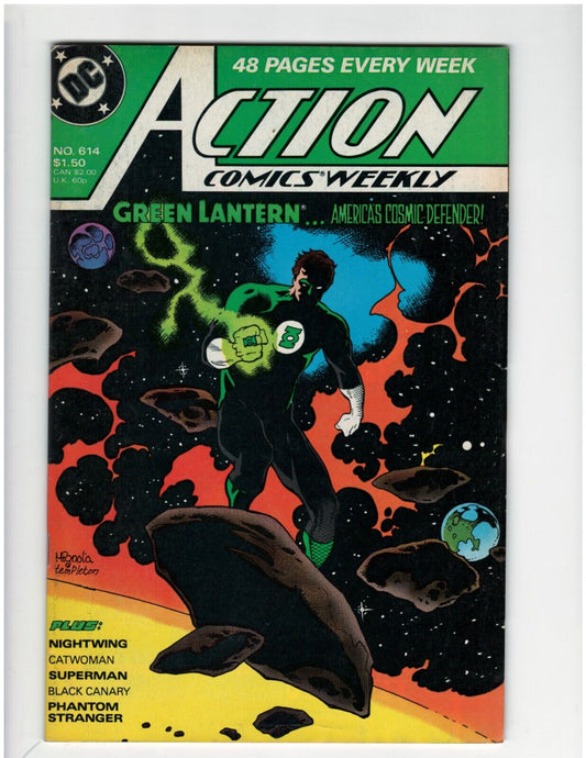 Action Comics #614 DC Comic Book Superman Man of Steel Krypto Good Condition