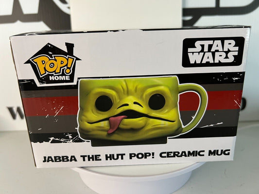 Funko Pop Star Wars Jabba the Hut Ceramic Mug Coffee Cup New in Box Very Good