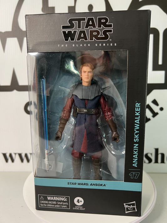 Star Wars Black Series Anakin Skywalker Ahsoka Clone Wars Action Figure Minty