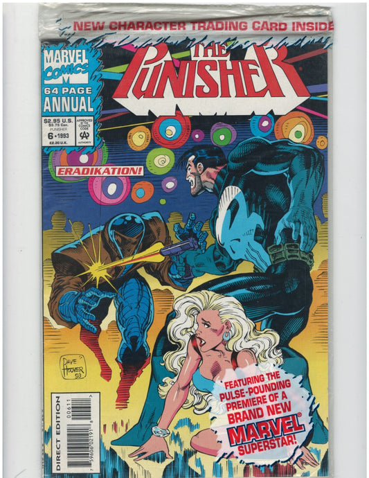 Punisher Ann #6 Marvel Solo Series 1980s Comic Book Frank Castle Good Condition