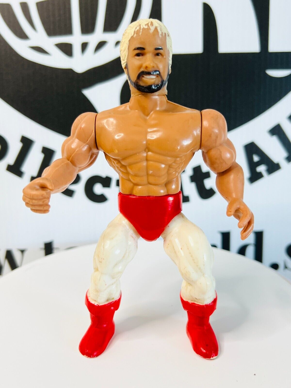 Remco Steve Regal Vintage 1985 AWA Wrestling Action Figure Loose Good Condition
