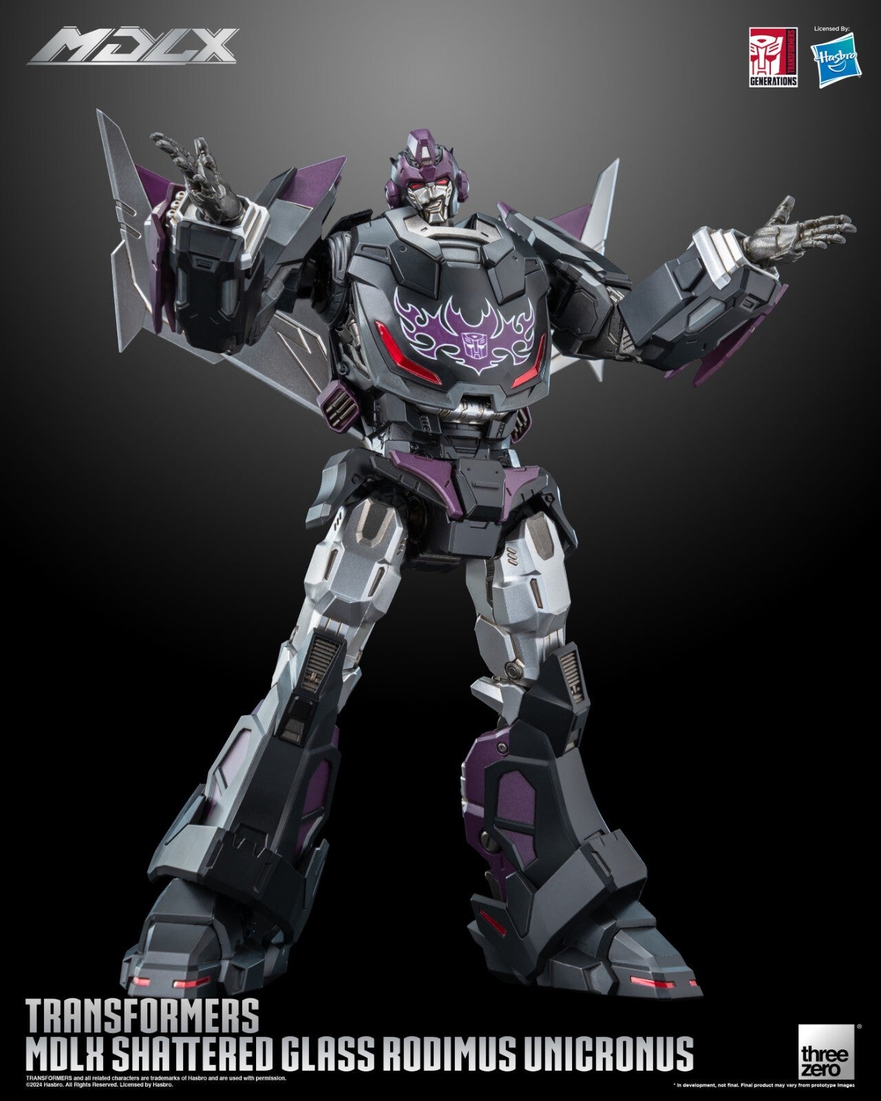Transformers Shattered Rodimus Unicronus ThreeZero MDLX Factory Case 4x In Stock