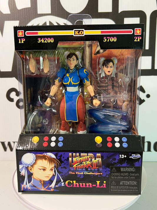 Street Fighter 2 Chun-Li Jada Toys Ultra Action Figure Sealed MIMB Condition