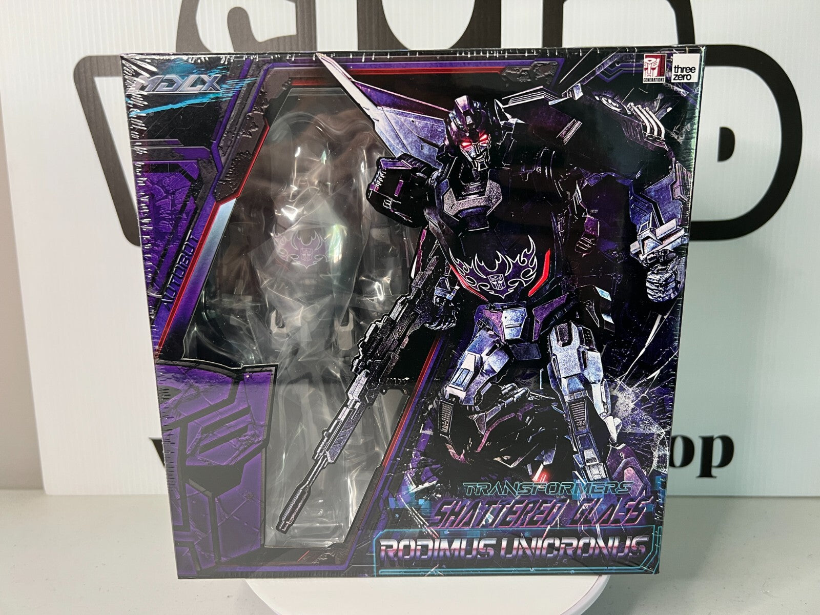 Transformers Shattered Rodimus Unicronus ThreeZero MDLX Factory Case 4x In Stock