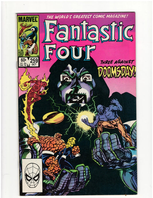 Fantastic Four#259 Marvel Comic Book John Byrne Doctor Doom The Thing Good Shape