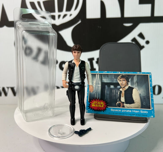 Star Wars Han Solo Large Head Vintage Action Figure Loose Complete Very Good