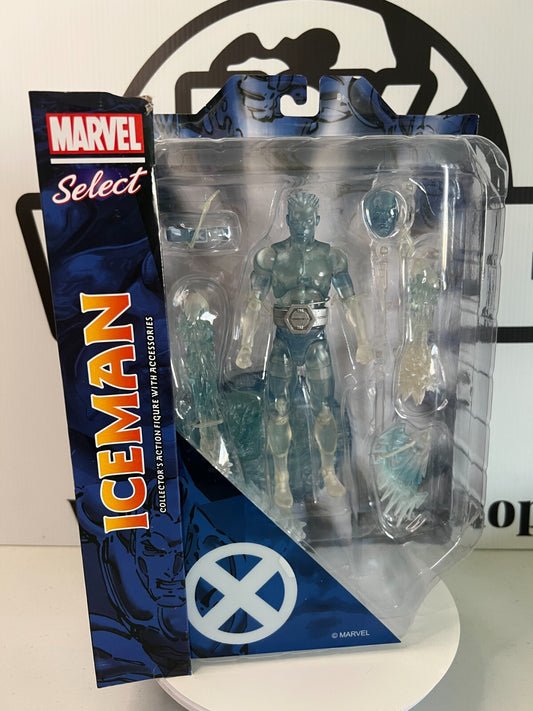Marvel Select Iceman Diamond Select Ice-Man X-Men 2023 Action Figure MIB Sealed