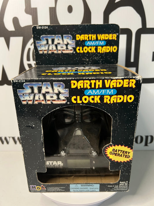 Star Wars Darth Vader Vintage 1995 AM/FM Clock Radio Sealed Box Unused MIB