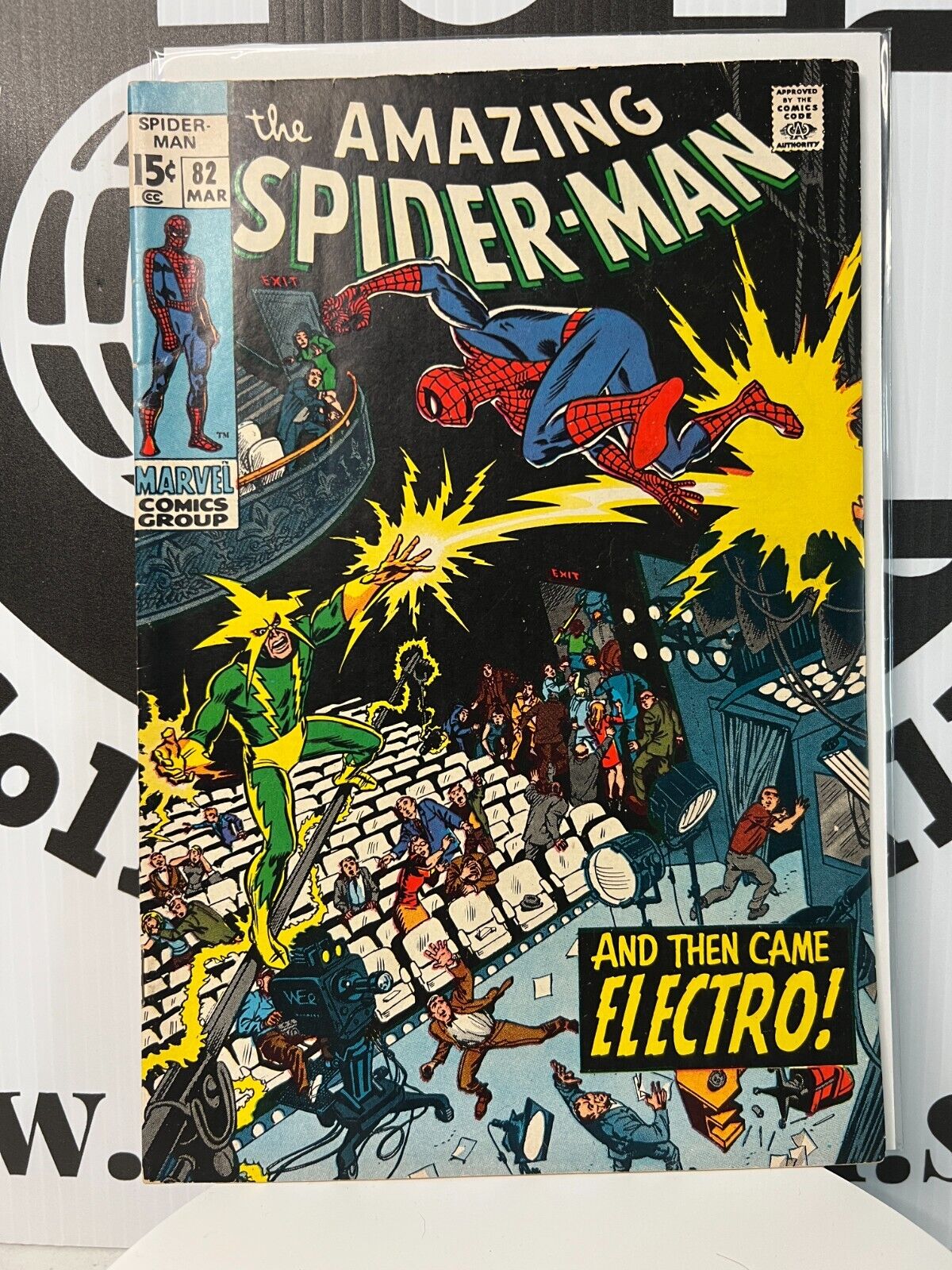Amazing Spider-Man #82 Marvel Comic Book Electro Appearance Very Good Condition