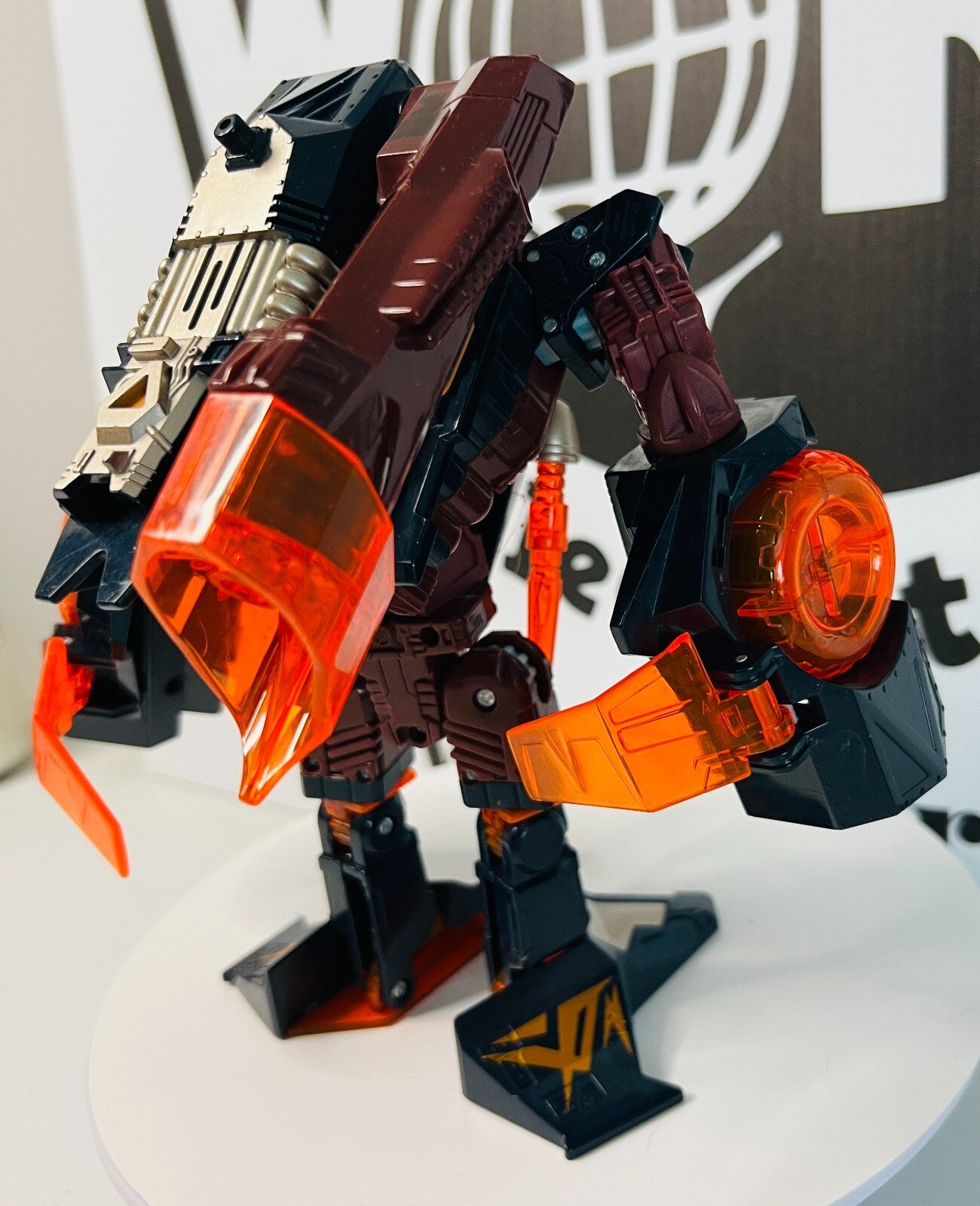 Transformers Dark Crumplezone Cybertron Decepticon Loose Not Complete Robot Toy