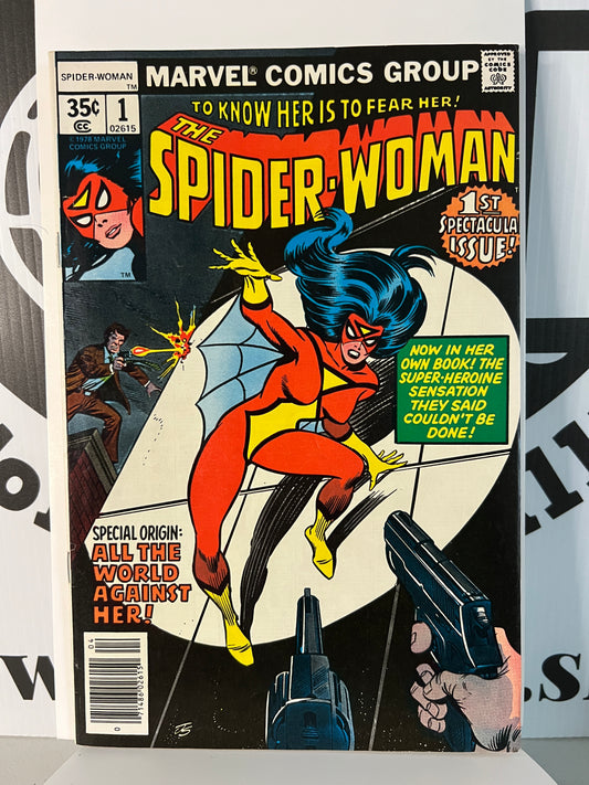 Spider-Woman #1 Marvel Key Comic Book 1st Appearance New Costume + Origin Good