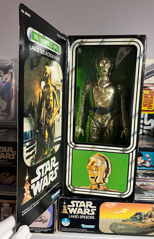 Star Wars C-3PO 12inch 1978 Vintage Original Kenner Action Figure Sealed MISB