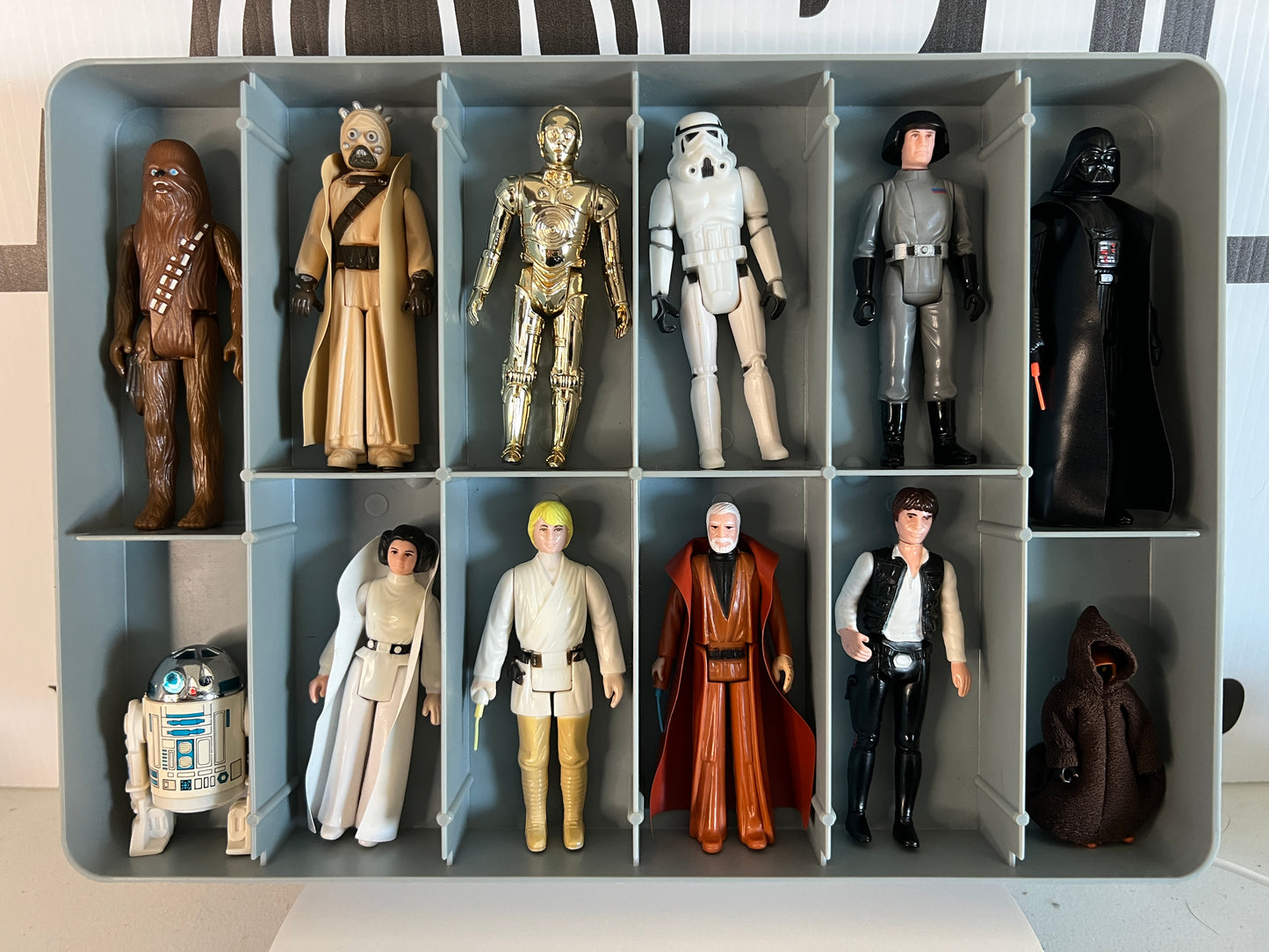 Star Wars First 12 Kenner Vintage Original Action Figure Set Complete Luke R2-D2