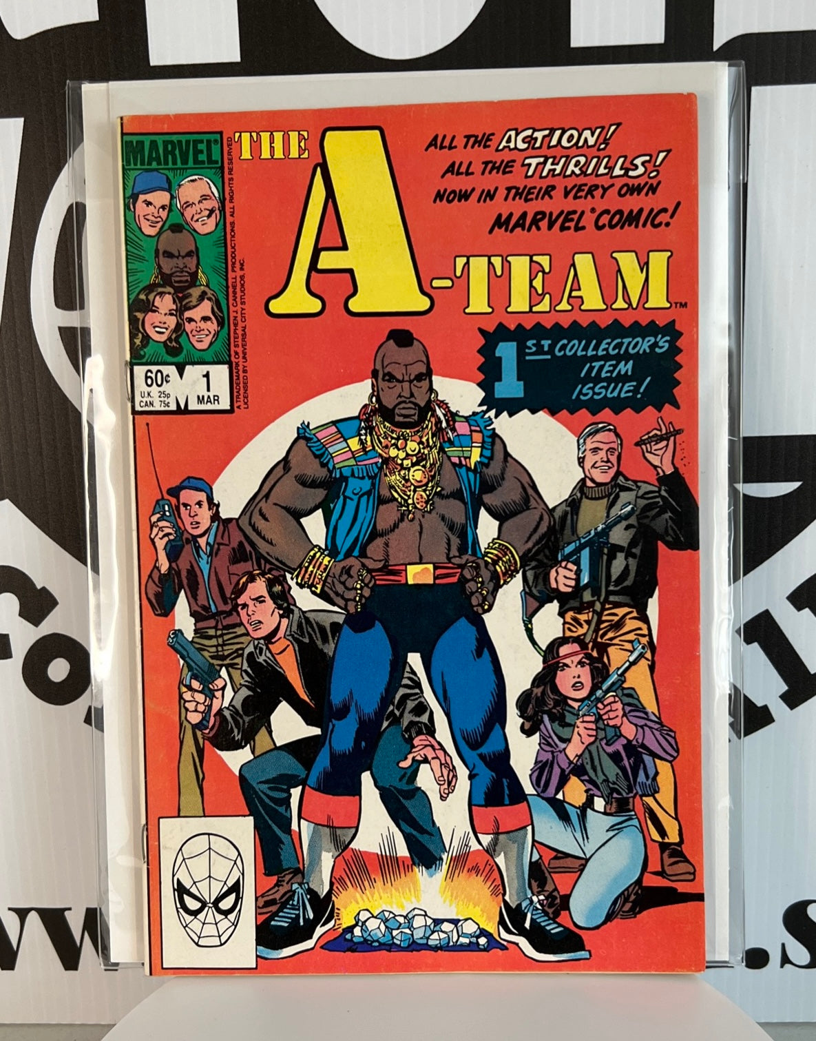 A-Team Marvel Comic Books Set #1 2 3 Lot of 3x Mr.T Hannibal Face Murdoch Good