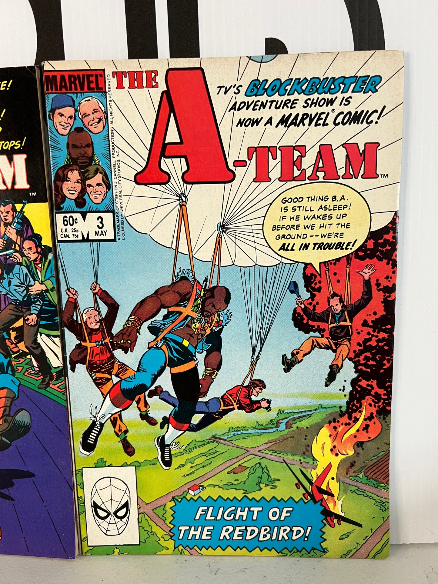 A-Team Marvel Comic Books Set #1 2 3 Lot of 3x Mr.T Hannibal Face Murdoch Good