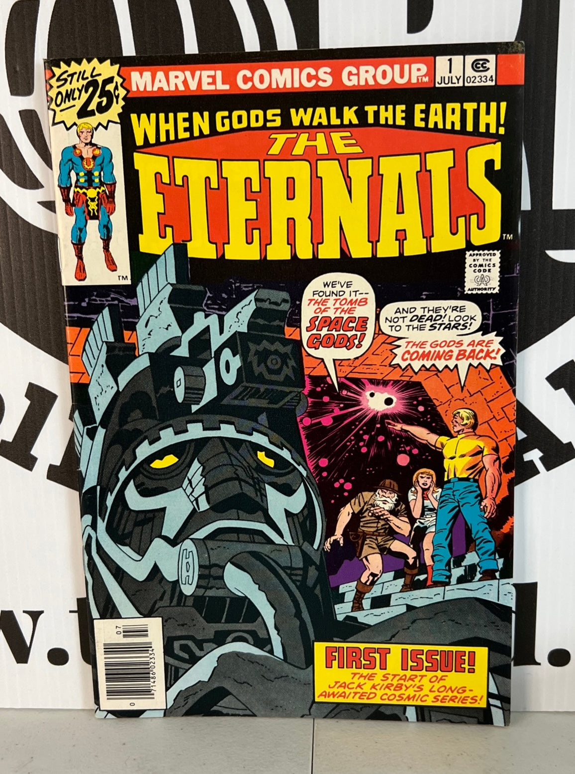 Eternals #1 Origin 1st Appearance Jack Kirby Key Comic Book Marvel 1976 Good/VG