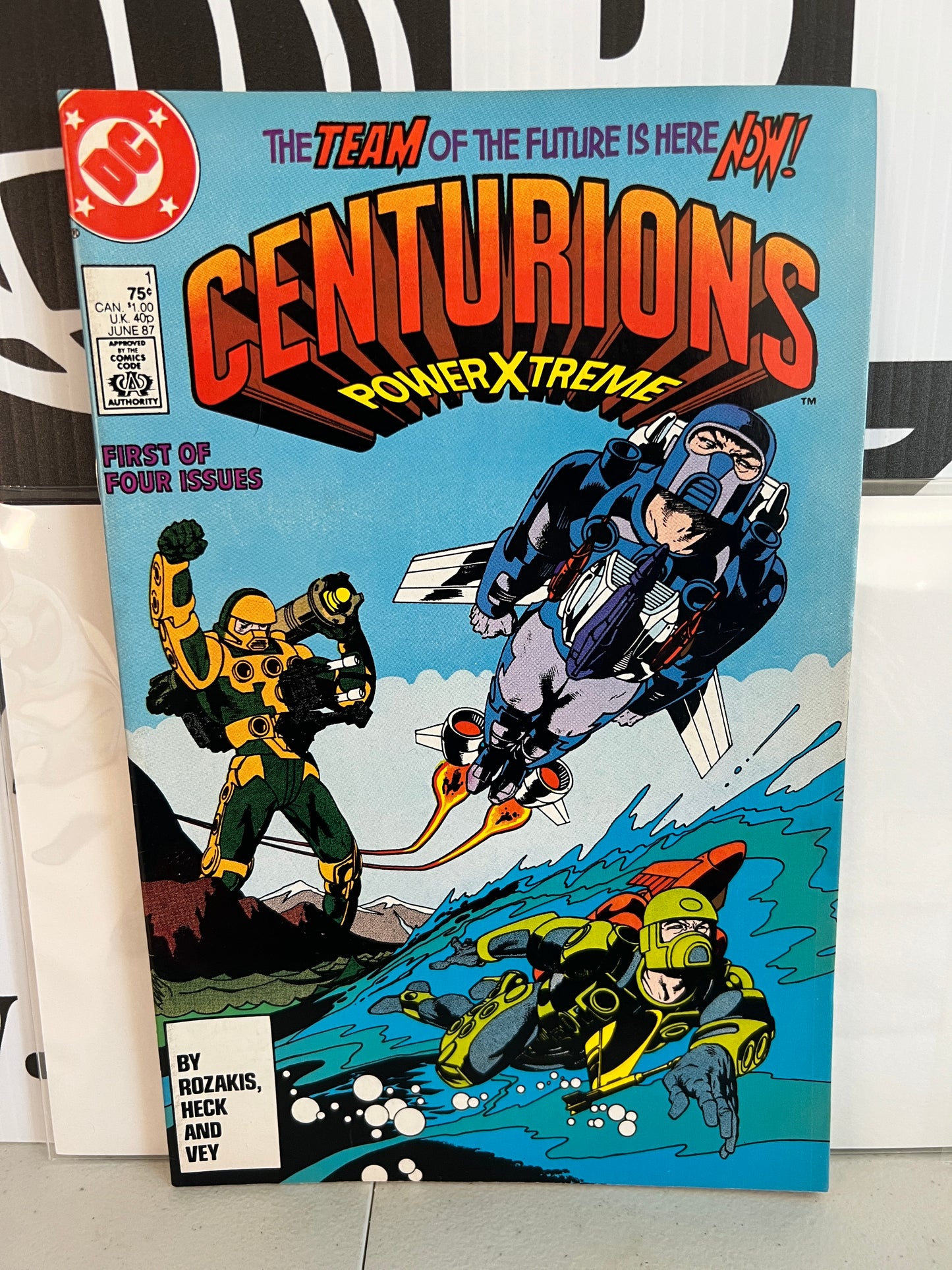 Centurions Comic Books Complete Set Of 4 DC Comics Issues 1 2 3 4 Good Condition