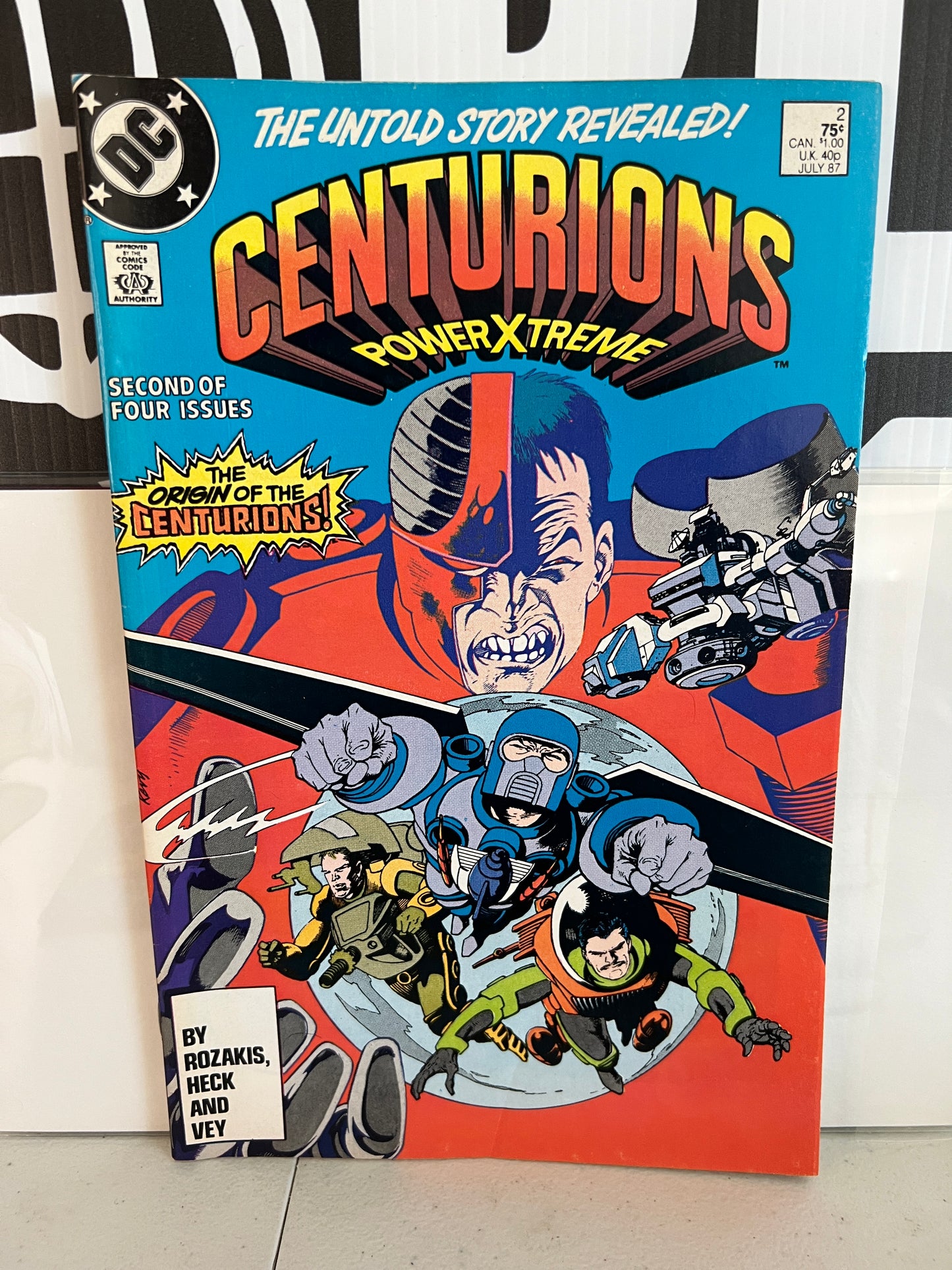 Centurions Comic Books Complete Set Of 4 DC Comics Issues 1 2 3 4 Good Condition