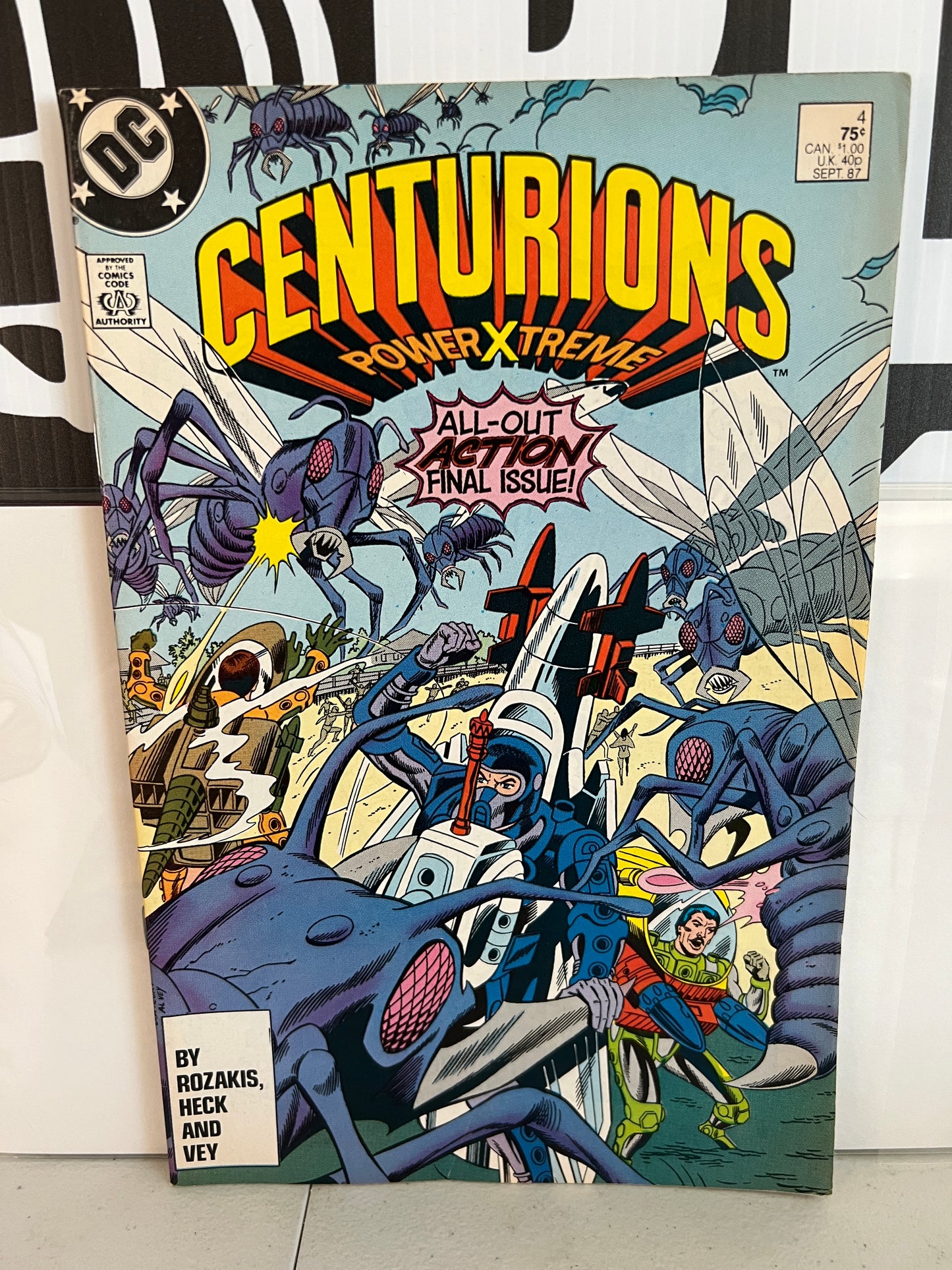 Centurions Comic Books Complete Set Of 4 DC Comics Issues 1 2 3 4 Good Condition