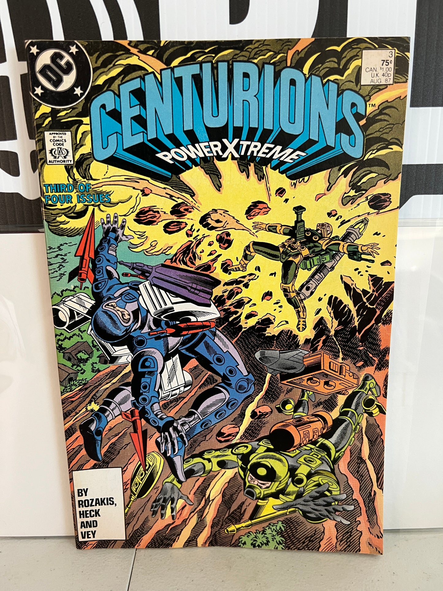 Centurions Comic Books Complete Set Of 4 DC Comics Issues 1 2 3 4 Good Condition