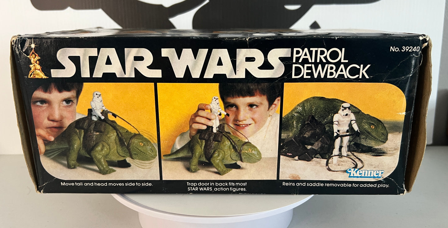 Star Wars Dewback 1978 Vintage Kenner Action Figure Original Box Complete Reigns