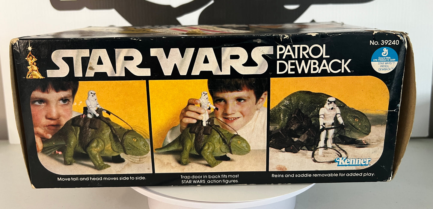 Star Wars Dewback 1978 Vintage Kenner Action Figure Original Box Complete Reigns