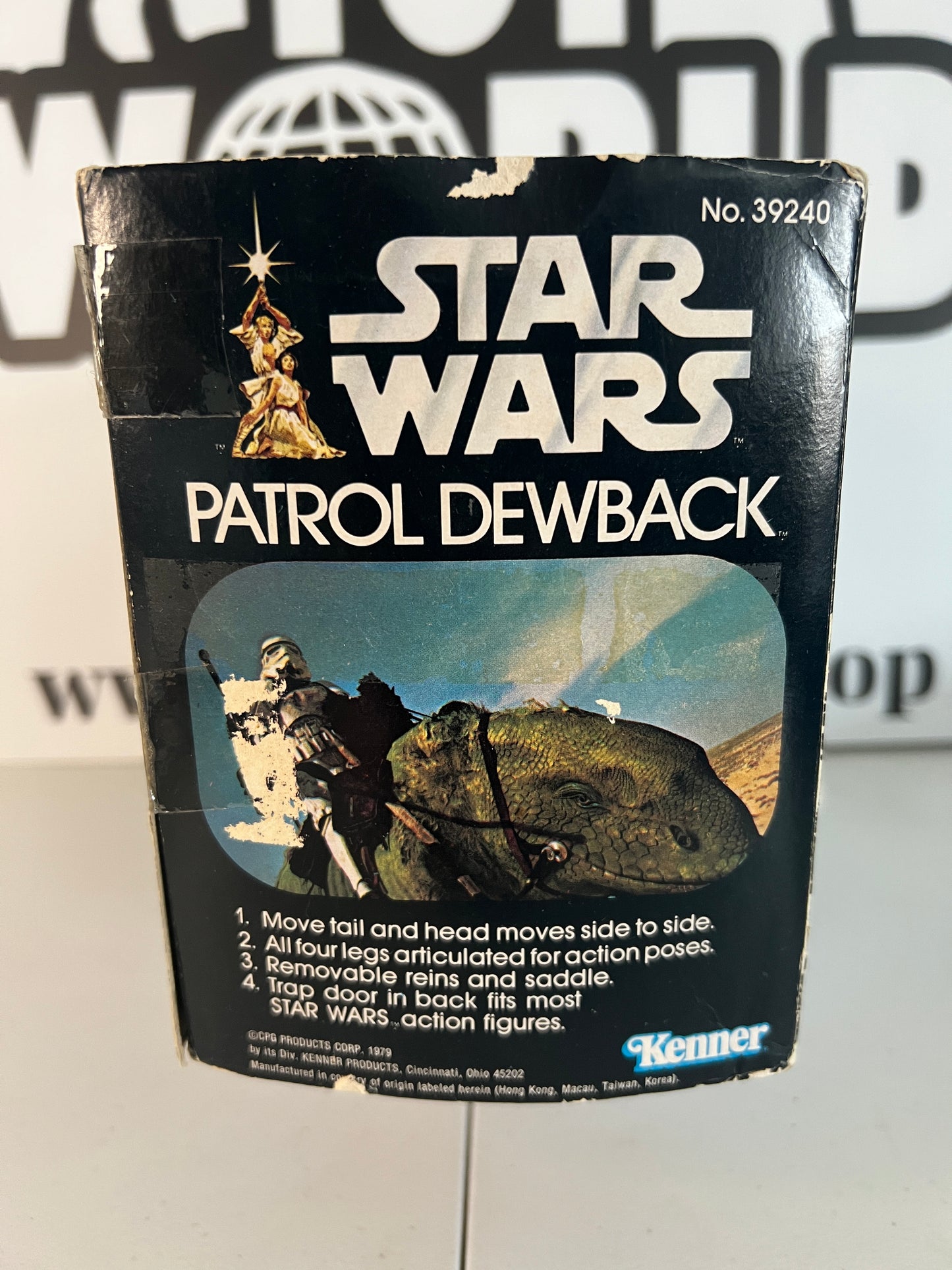 Star Wars Dewback 1978 Vintage Kenner Action Figure Original Box Complete Reigns