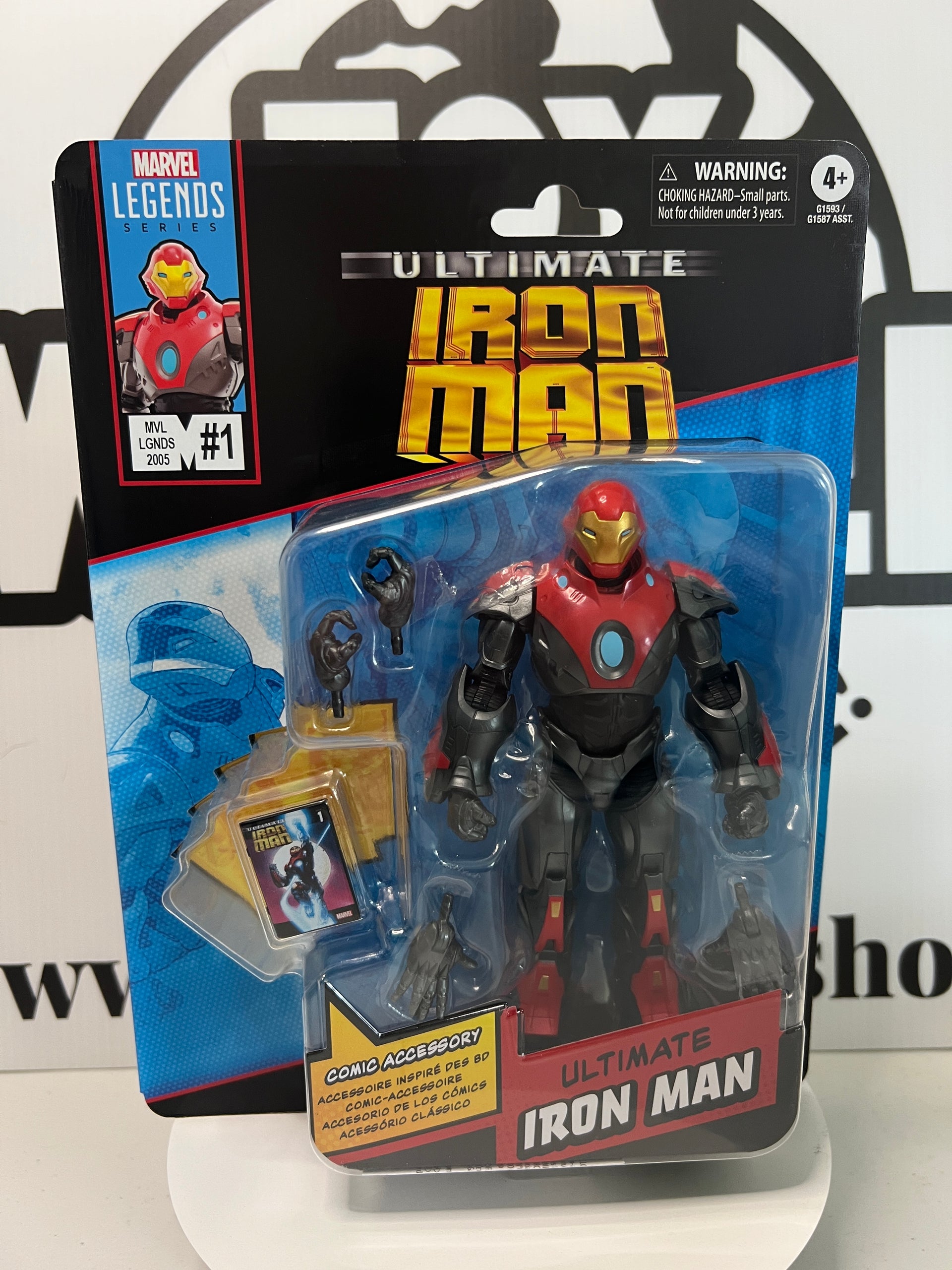 Marvel Legends Comics-Inspired 6-Inch Ultimate Iron-Man Action