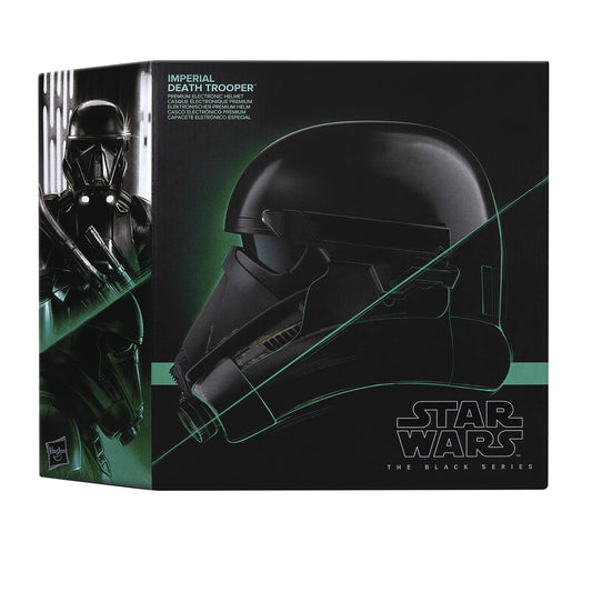 SW BLACK IMPERIAL DEATH TROOPER ELEC HELMET EST SHIP DATE 10/29/2025