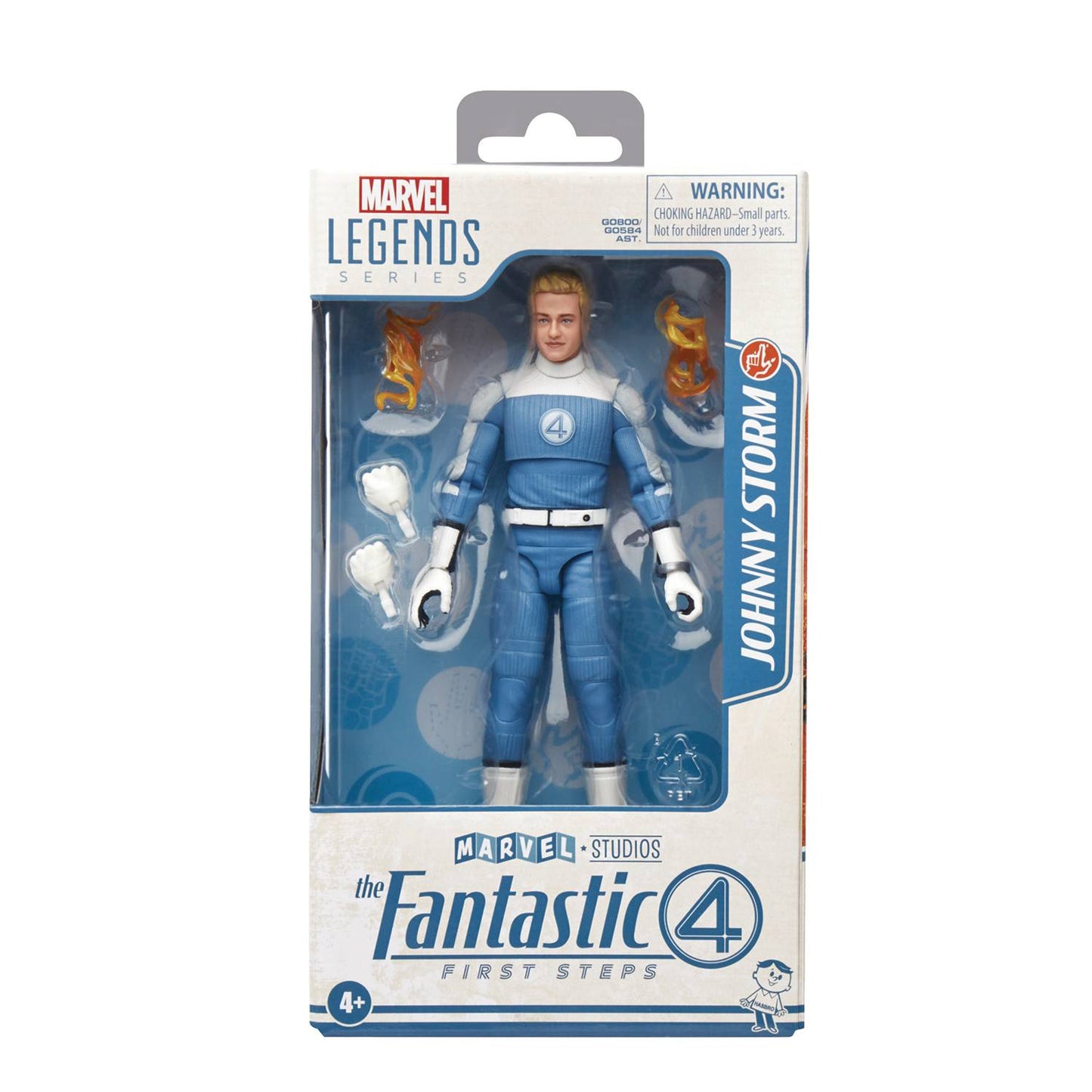 FANTASTIC FOUR MOVIE LEGENDS 6IN JOHNNY STORM AF EST SHIP DATE 7-30-2025