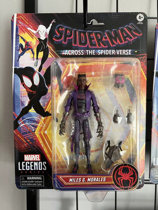 Spider-Man Across The Spider-Verse Marvel Legends Miles G Morales Action Figure