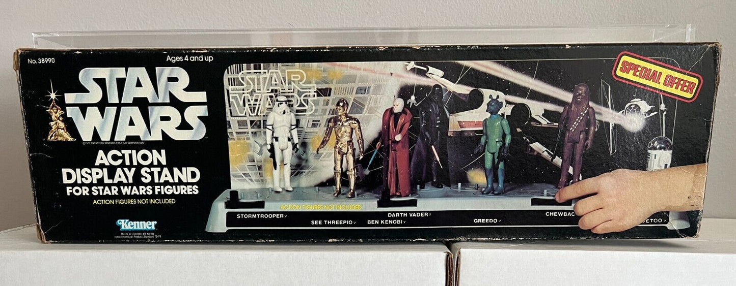 1979 Kenner Star Wars Special Offer Action Display Stand Unused Contents Grail